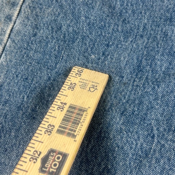 Vintage Levis 525 Special Reserve Jeans Mens 34x30 Made in USA Loose Straight 90 - Picture 10 of 11